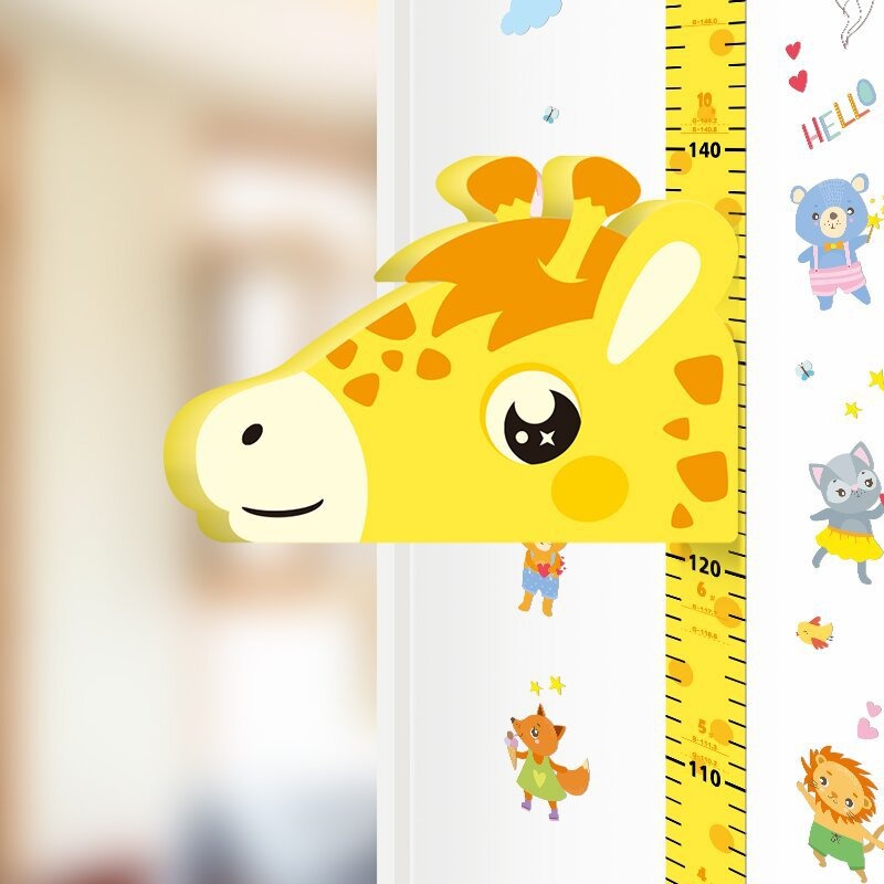 Lineal Giraffe 3D Höhenaufkleb – Baby Girl Nursery Quotes Bewertung und Preis